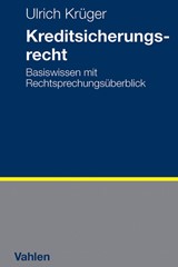 Abbildung von Krüger | Kreditsicherungsrecht - Basiswissen mit Rechtsprechungsüberblick | 2011 | beck-shop.de