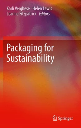 Abbildung von Verghese / Lewis | Packaging for Sustainability | 1. Auflage | 2012 | beck-shop.de
