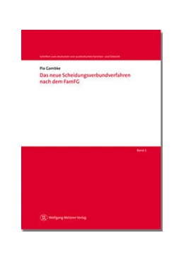 Abbildung von Gambke | Das neue Scheidungsverbundverfahren nach dem FamFG | 1. Auflage | 2011 | Band 3 | beck-shop.de