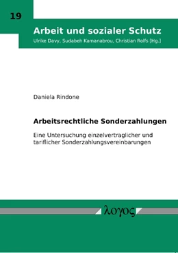 Abbildung von Rindone | Arbeitsrechtliche Sonderzahlungen | 1. Auflage | 2011 | 19 | beck-shop.de
