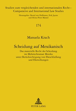 Abbildung von Krach | Scheidung auf Mexikanisch | 1. Auflage | 2011 | 174 | beck-shop.de
