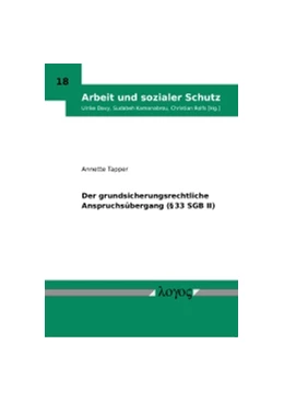 Abbildung von Tapper | Der grundsicherungsrechtliche Anspruchsübergang (§ 33 SGB II) | 1. Auflage | 2011 | 18 | beck-shop.de