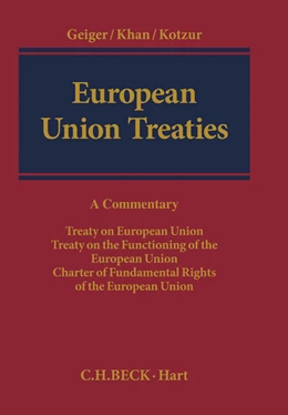 Abbildung von Geiger / Khan | European Union Treaties | 1. Auflage | 2014 | beck-shop.de