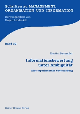 Abbildung von Strumpler | Informationsbewertung unter Ambiguität | 1. Auflage | 2011 | beck-shop.de