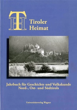 Abbildung von Schober / Riedmann | Tiroler Heimat 72 (2008) | 1. Auflage | 2008 | 72 | beck-shop.de