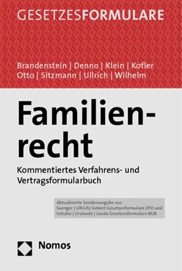 Abbildung von Brandenstein / Denno | Familienrecht | 1. Auflage | 2012 | beck-shop.de