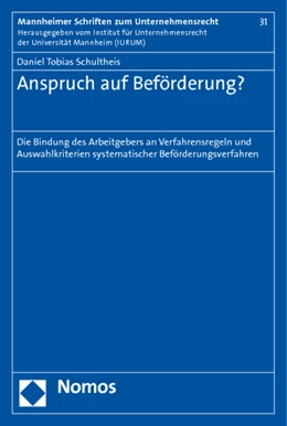 Abbildung von Schultheis | Anspruch auf Beförderung? | 1. Auflage | 2012 | 31 | beck-shop.de
