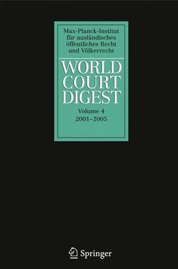 Abbildung von World Court Digest 2001 - 2005 | 1. Auflage | 2008 | beck-shop.de