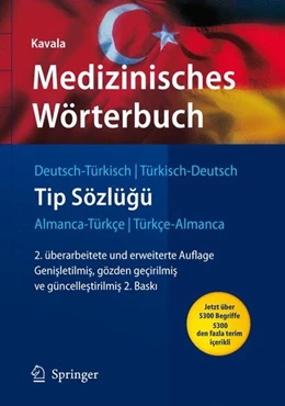 Abbildung von Kavala | Medizinisches Wörterbuch Deutsch-Türkisch / Türkisch-Deutsch | 2. Auflage | 2007 | beck-shop.de