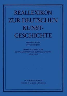 Cover:, Reallexikon Dt. Kunstgeschichte  76. Lieferung: Farbigkeit der Architektur - Faß, Fässchen