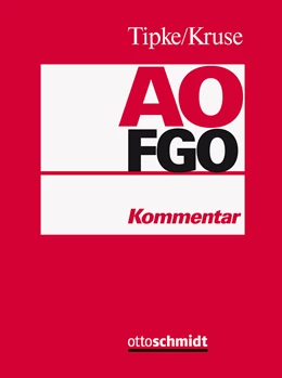 Abbildung von Tipke / Kruse | Abgabenordnung - Finanzgerichtsordnung: AO, FGO | 1. Auflage | 2022 | beck-shop.de