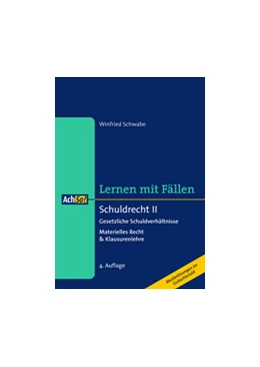 Abbildung von Schwabe | Schuldrecht II | 4. Auflage | 2011 | beck-shop.de