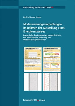 Abbildung von Hauser /  | Modernisierungsempfehlungen im Rahmen der Ausstellung eines Energieausweises | 1. Auflage | 2011 | 96 | beck-shop.de