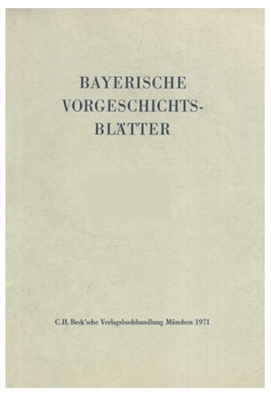 Cover: , Bayerische Vorgeschichtsblätter 2002