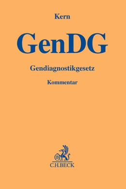 Abbildung von Kern | Gendiagnostikgesetz: GenDG | 1. Auflage | 2012 | beck-shop.de