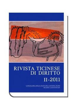 Abbildung von Rivista ticinese di diritto: RtiD: II - 2011 | 1. Auflage | 2012 | beck-shop.de