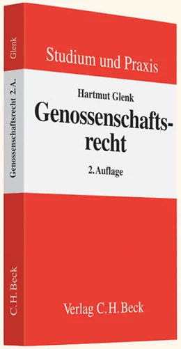 Abbildung von Glenk | Genossenschaftsrecht • Lehrbuch | 2. Auflage | 2013 | beck-shop.de