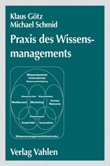 Abbildung von Götz / Schmid | Praxis des Wissensmanagements | 2004 | beck-shop.de