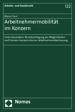 Abbildung von Tucci | Arbeitnehmermobilität im Konzern | 1. Auflage | 2011 | 122 | beck-shop.de