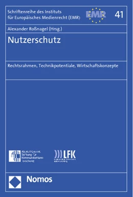 Abbildung von Roßnagel / Roßnagel | Nutzerschutz | 1. Auflage | 2012 | 41 | beck-shop.de