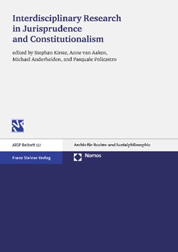 Abbildung von Kirste / Aaken | Interdisciplinary Research in Jurisprudence and Constitutionalism | 1. Auflage | 2012 | beck-shop.de