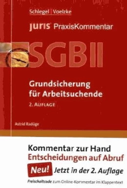 Abbildung von Schlegel / Voelzke (Hrsg.) | juris PraxisKommentar SGB II | 3. Auflage | 2012 | beck-shop.de