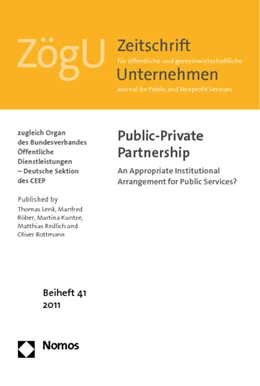 Abbildung von Lenk / Röber | Public-Private Partnership | 1. Auflage | 2011 | beck-shop.de