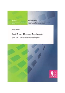 Abbildung von Scholz | Anti-Treaty-Shopping-Regelungen | 1. Auflage | 2011 | 311 | beck-shop.de