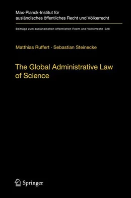 Abbildung von Ruffert / Steinecke | The Global Administrative Law of Science | 1. Auflage | 2011 | beck-shop.de