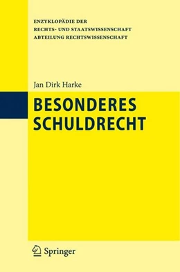 Abbildung von Harke | Besonderes Schuldrecht | 1. Auflage | 2011 | beck-shop.de