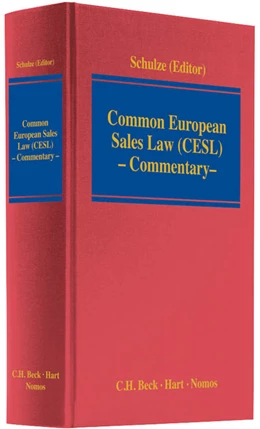 Abbildung von Schulze | Common European Sales Law | 1. Auflage | 2012 | beck-shop.de