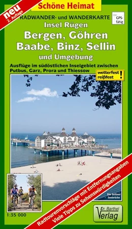 Abbildung von Insel Rügen: Bergen, Göhren, Baabe, Binz, Sellin und Umgebung Radwander- und Wanderkarte 1 : 35 000 | 1. Auflage | 2012 | beck-shop.de