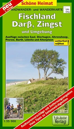 Abbildung von Fischland, Darß, Zingst und Umgebung Radwander- und Wanderkarte 1 : 35 000 | 1. Auflage | 2012 | beck-shop.de