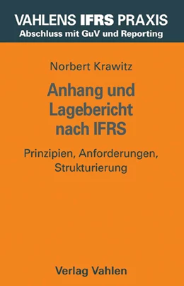Abbildung von Krawitz | Anhang und Lagebericht nach IFRS | 1. Auflage | 2005 | beck-shop.de